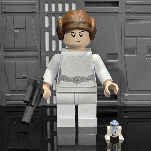 "Print me, Obi-wan Kenobi. You're my only hope." BigBricks just released this not-LEGO Princess Leia figure on @Thangs3D@techhub.social just before I went to bed. Never too late for #3DPrinting #StarWars #toys on https://twitch.tv/MakerDeck live! Vote for this make by heart'ing here: https://than.gs/m/1050538?image=1045210 ❤️