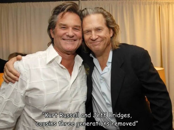 Kurt Russell and Jeff Bridges. Three Generations removed.