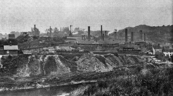 The industrialised landscape of the Ironbridge Gorge- from about 1900