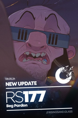 A promotional image for RS177, wherein Sorril is being a pain.