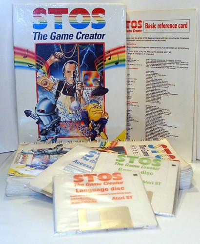 STOS the development environment for Atari ST game programming.