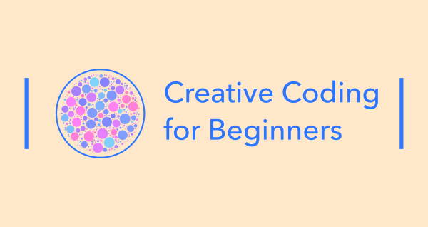 logo for "creative coding for beginners" course