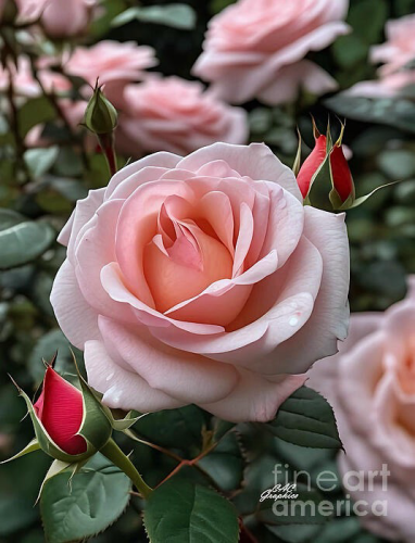 Pink Rose Garden