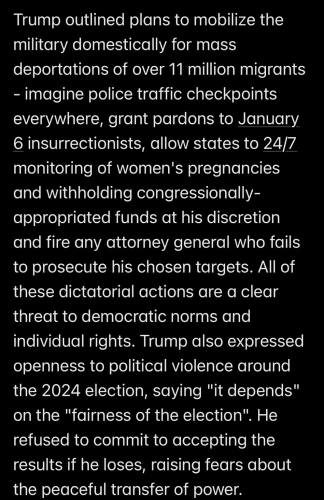 Trump on What His Second Term Would Look Like. A cheat sheet and GOP recipe for ending democracy. #History. #News #Meme #Politics #Democracy #Fascism