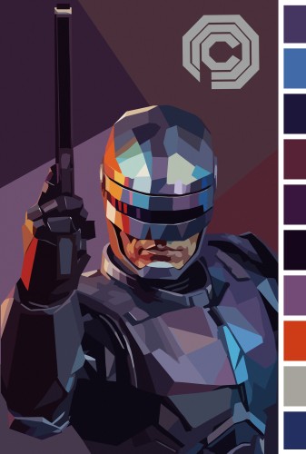 "RoboCop" is a 1987 sci-fi classic depicting a cyborg police officer in a dystopian future. The iconic image of the half-man, half-machine protagonist captures the essence of humanity and technology merging. The film explores themes of identity, justice, and corruption in a gritty urban landscape. With its blend of action, satire, and social commentary, "RoboCop" remains a timeless symbol of the human spirit in an increasingly mechanized world.