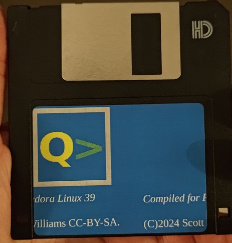 Bad label qbsh floppy