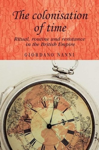 The cover of the book "The colonisation of time" by Giordano Nanni