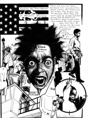 Artwork:

Control Unit Torture, art by Kevin Rashid Johnson

Kevin ‘Rashid’ Johnson, Minister of Defense, Revolutionary Intercommunal Black Panther Party • Attribution