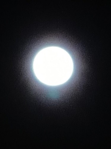 Foto della luna dal telefono