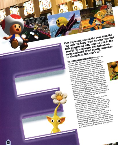 Feature on E3 of 2003 from Cube 21 - August 2003 (UK) 
